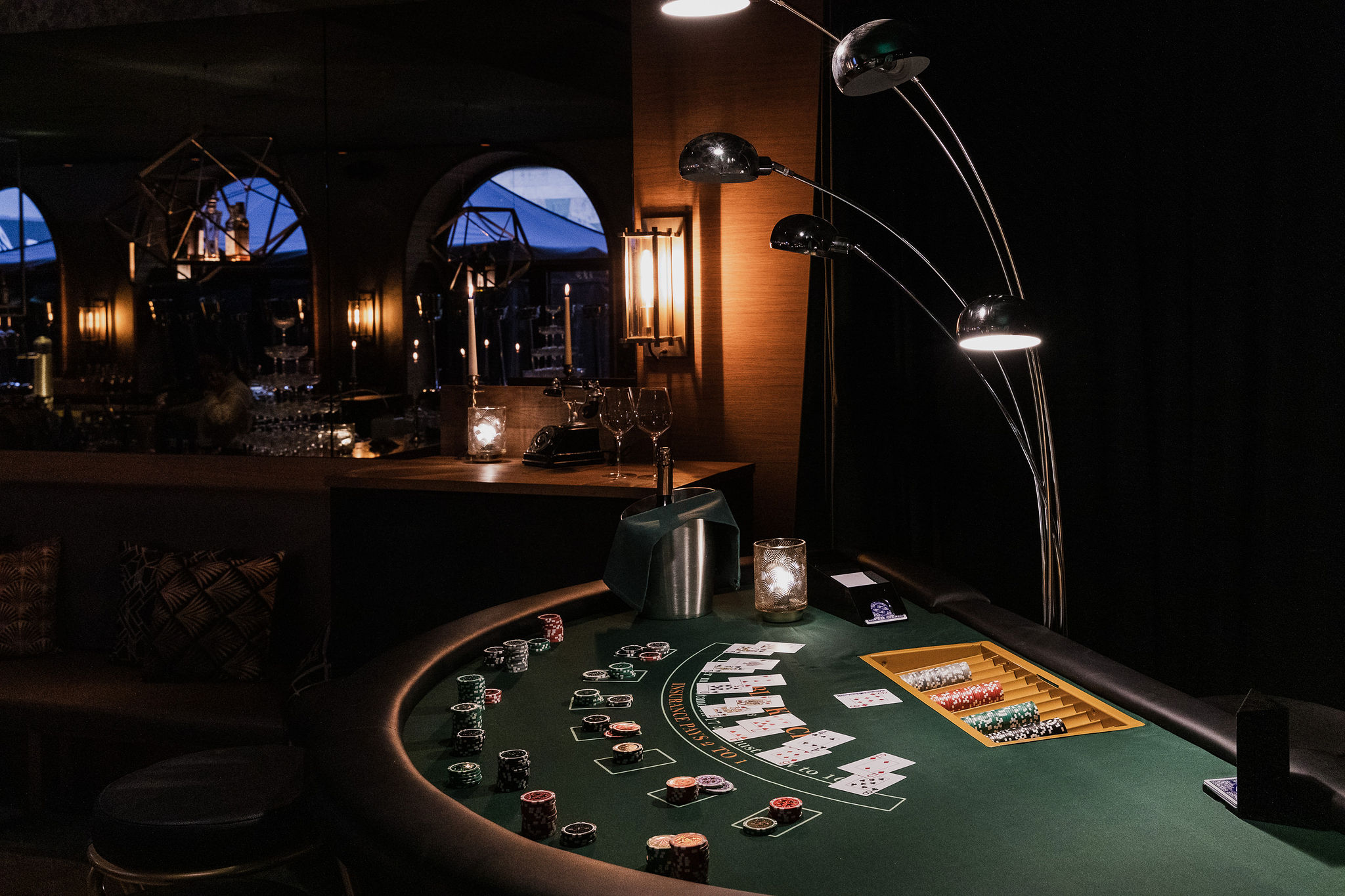 Weihnachtsfeier mit Casino und Eventausstattung